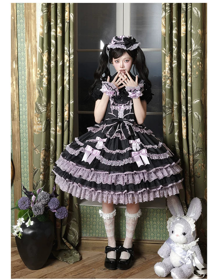 Strawberry Angel - Sweet Lolita JSK Dress, Detachable Sleeves 44452:808928