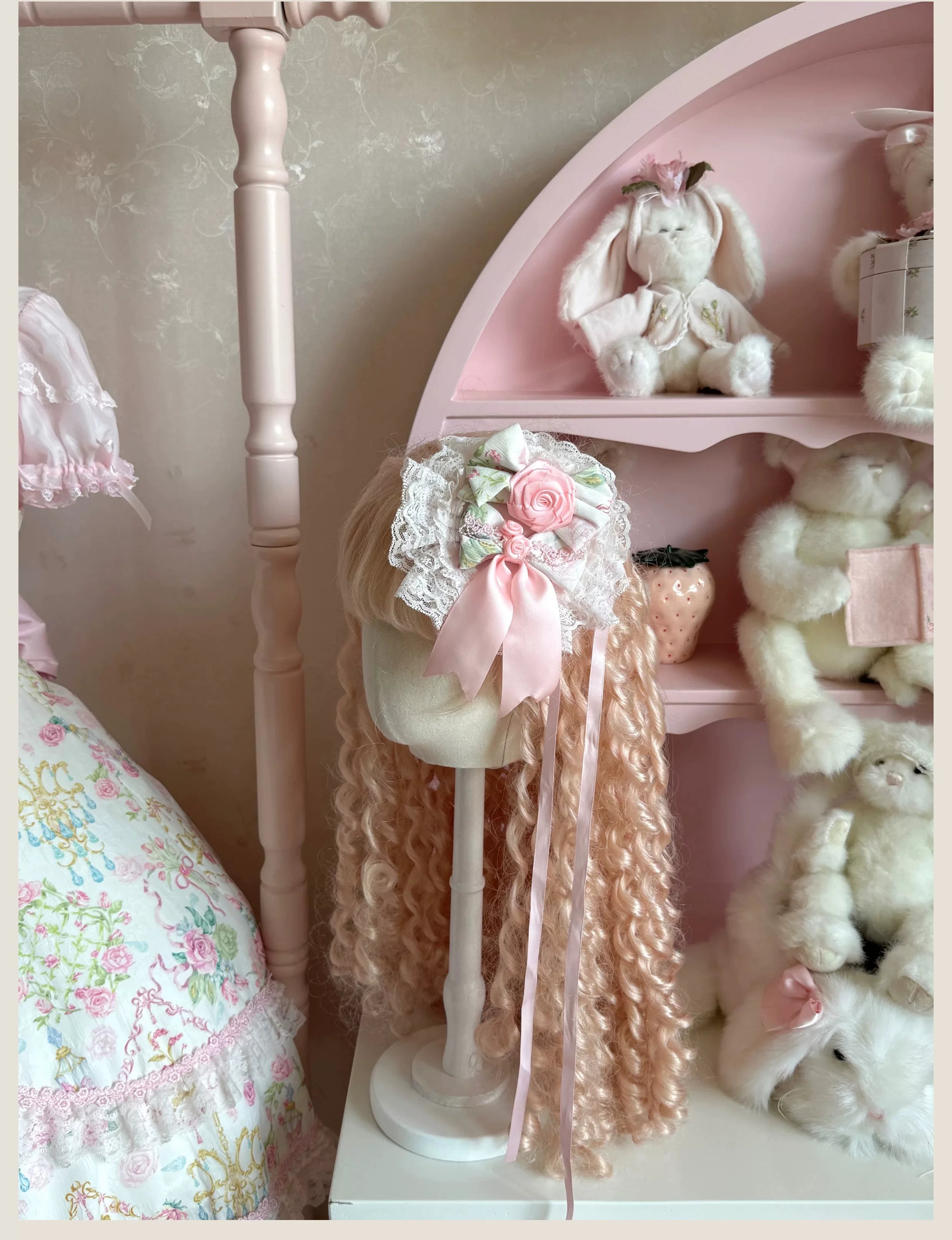 Spring 2025 - Floral Old School Lolita JSK Dress, Lace Trims 42950:847900