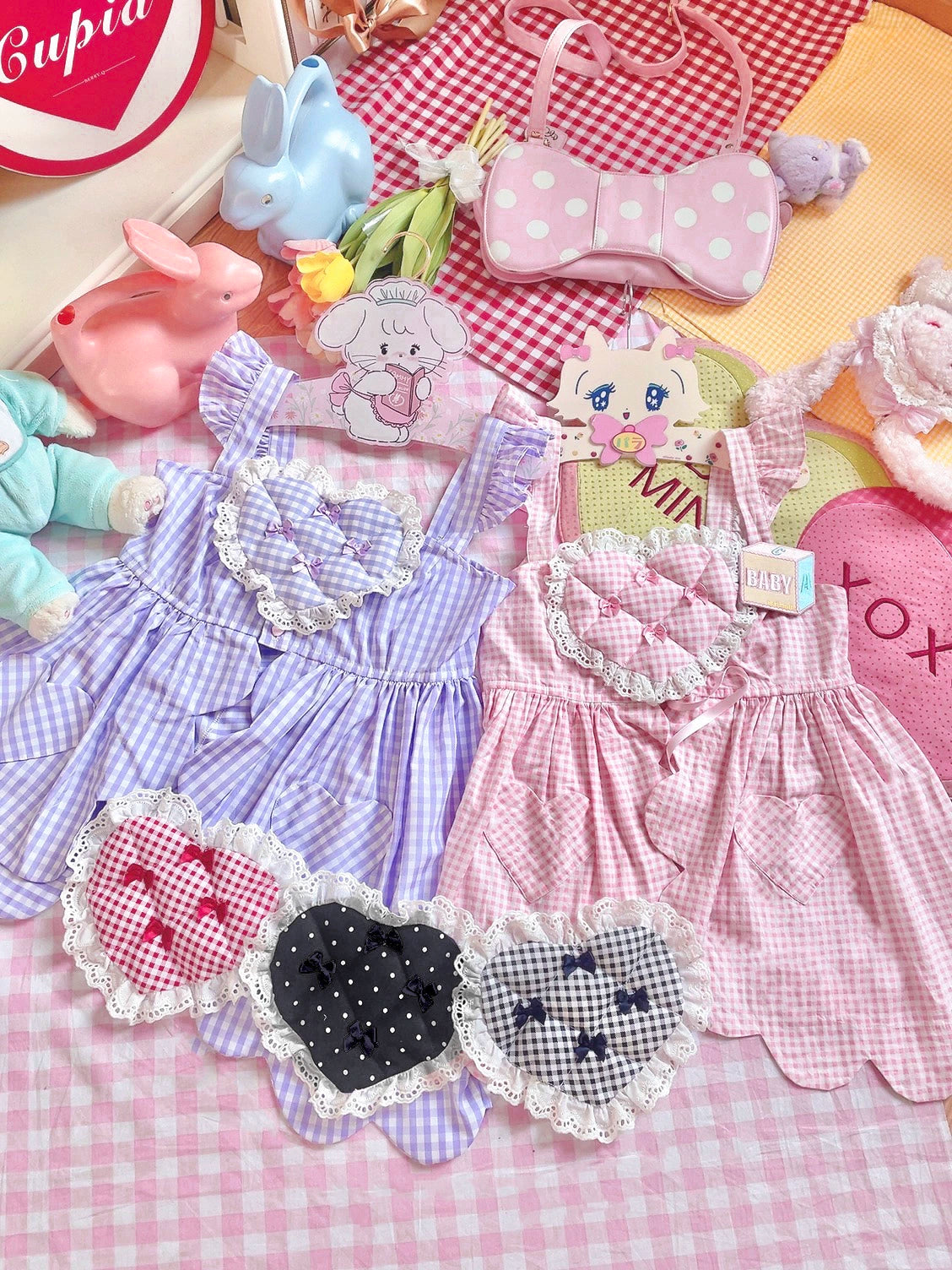 (BFM)Fluff Mollie~Bean Breakfast~Sweet Lolita Overskirt Daily Daily Petaled Skirt 33148:407540