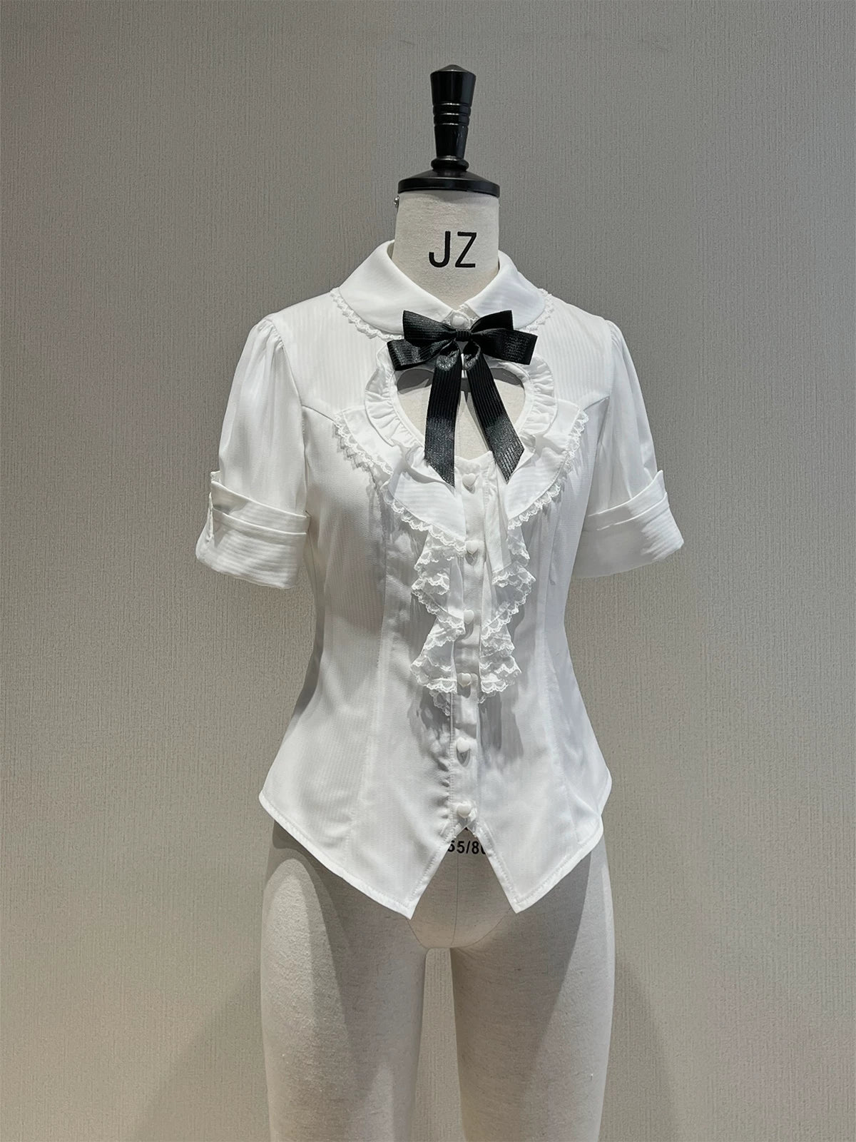 Dalmatian - Gothic Lolita Bust-supporting JSK Dress, High-low Hem 45605:854989