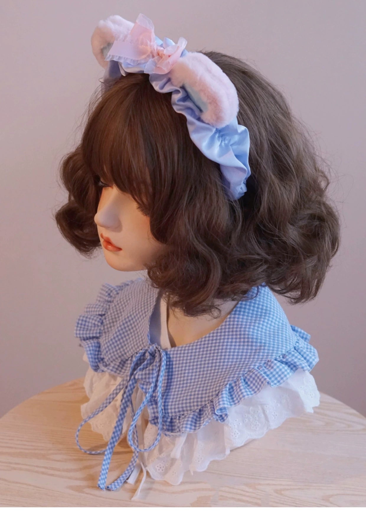 (BFM)Besozealous~Handmade Lolita KC Animal Ear Coffee Hairband 32266:379486