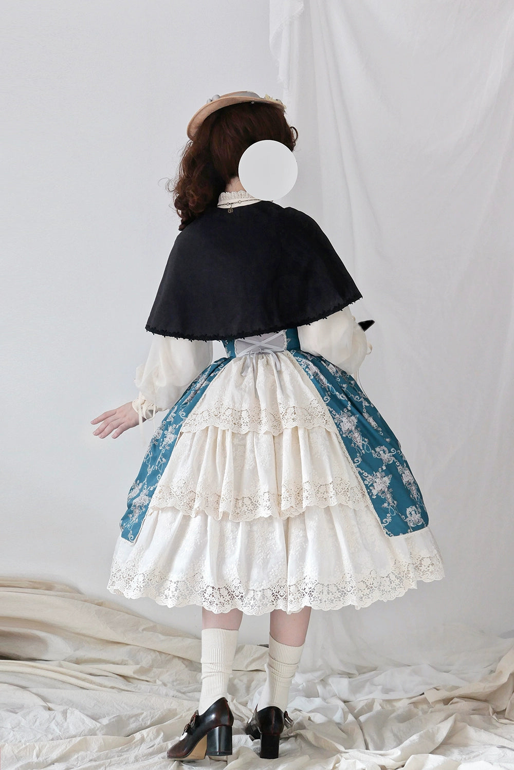 (BFM)Miss Point~Customized Vintage Lolita Skirt Elegant Pullover Fishbone SK 31464:363100