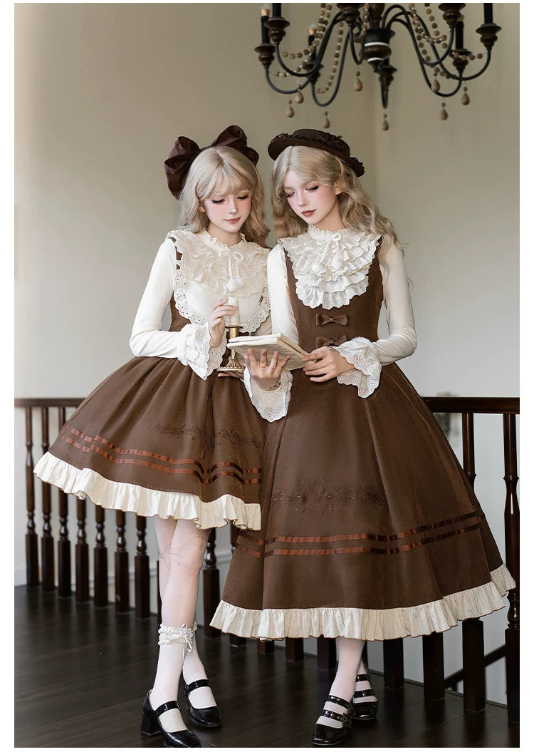 Oak Melody - Classic Lolita JSK, Bust Supporting Dress