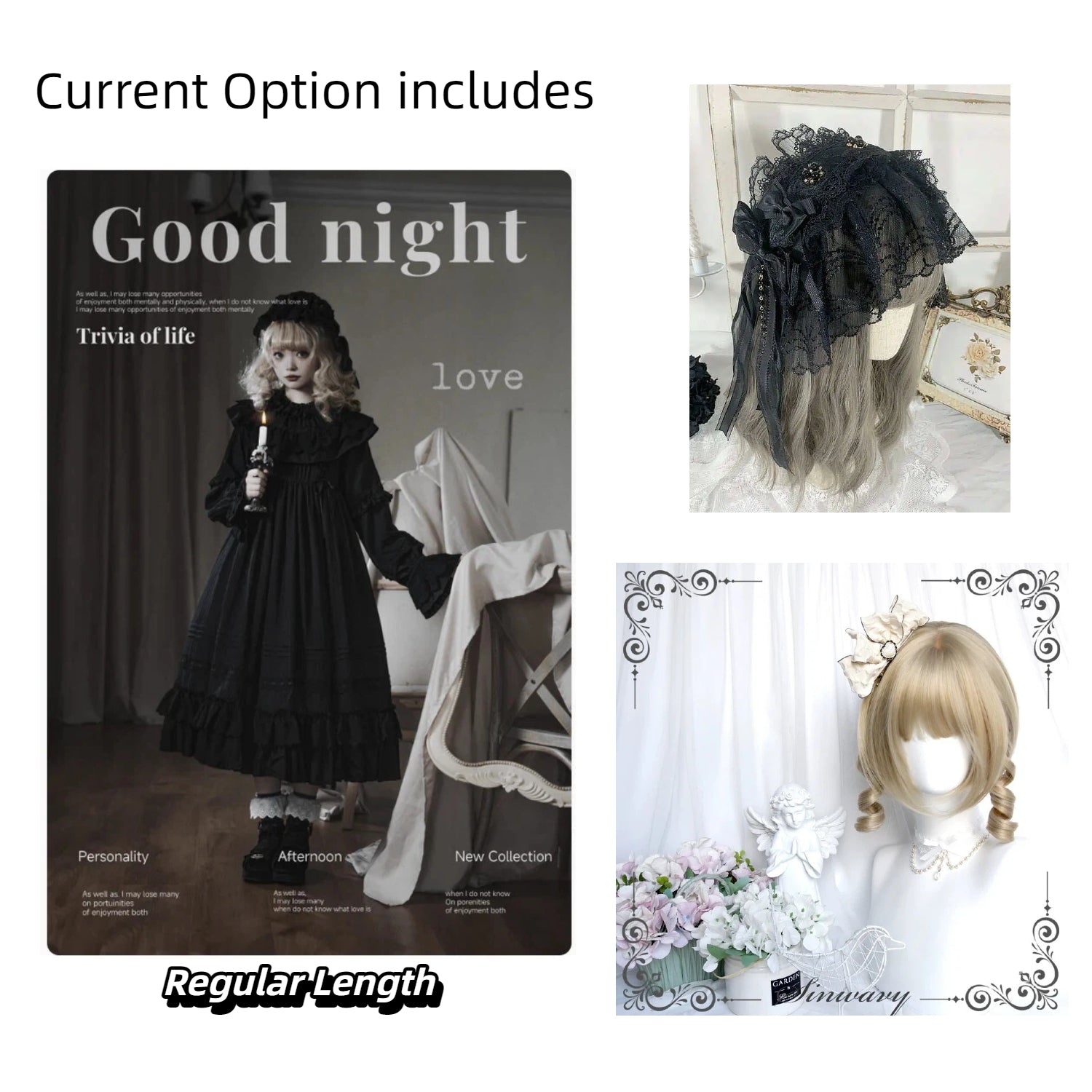 3-Piece Set - OP + Wig + Hairband | Save 15% (Use Code: Best15)