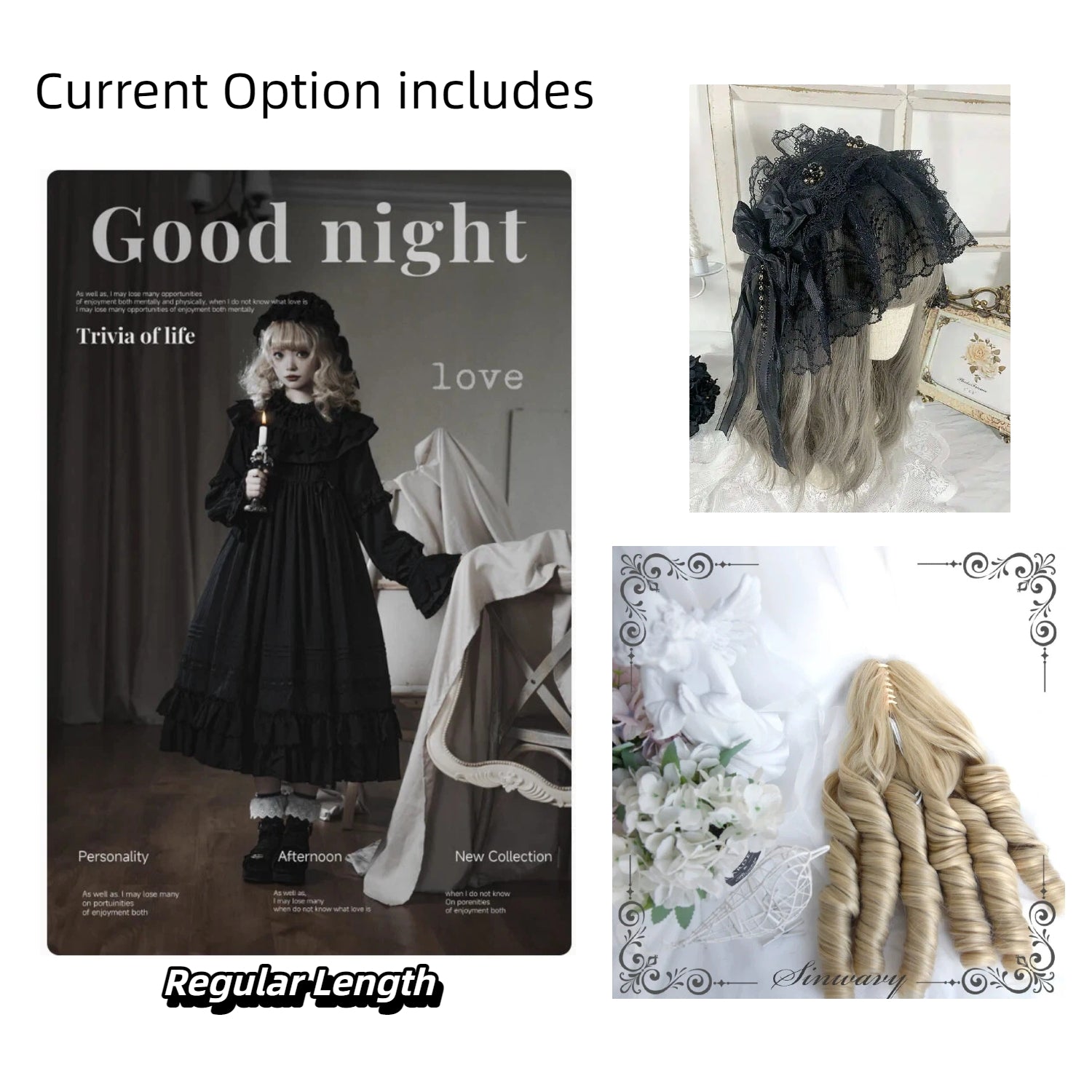 3-Piece Set - OP + Wig + Hairband | Save 15% (Use Code: Best15)