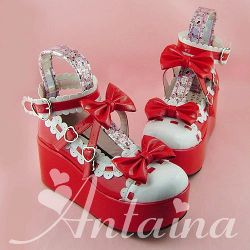 Antaina~Sweet Lolita Shoes Platform Shoes Multicolor 37996:578206
