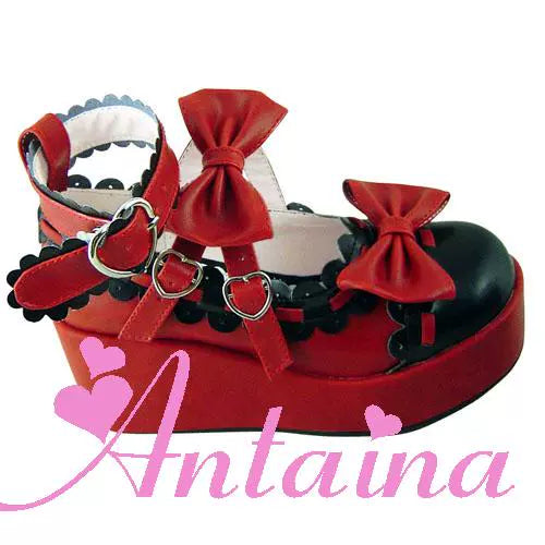Antaina~Sweet Lolita Shoes Platform Shoes Multicolor 37996:578204
