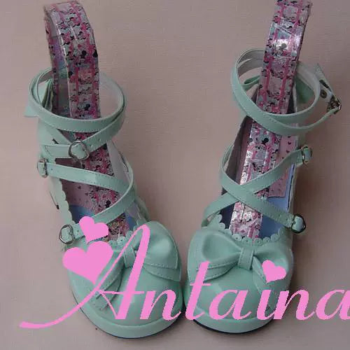 Antaina~Sweet Chunky Heels Lolita Shoes Size 41-44 4034:559242