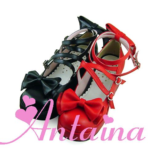 (Buyforme)Antaina~Lolita Bow Platform Shoes Multiple Colors 17962:253668