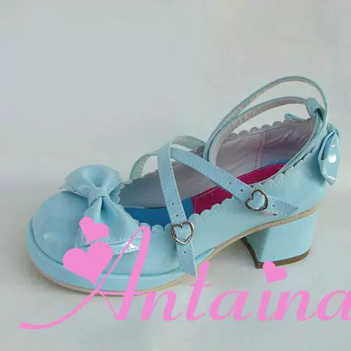 Antaina~Sweet Chunky Heels Lolita Shoes Size 41-44 (41 42 43 44) 4034:559140