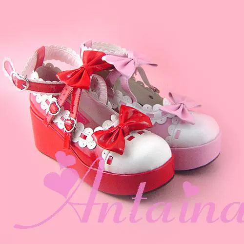 Antaina~Sweet Lolita Shoes Platform Shoes Multicolor 37996:578270