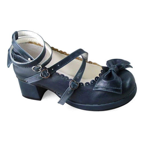 Antaina~Sweet Chunky Heels Lolita Shoes Size 41-44 (41 42 43 44) 4034:559152