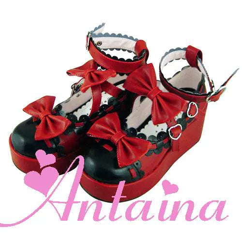 Antaina~Sweet Lolita Shoes Platform Shoes Multicolor 37996:578192