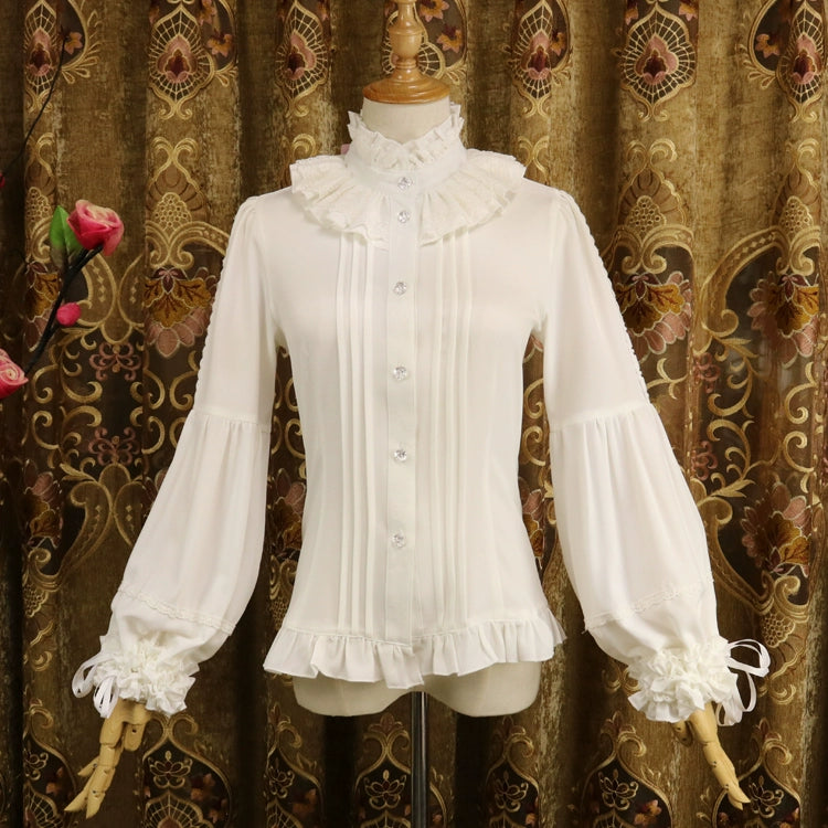 DMFS Lolita - Ever-Changing Enchantress - Classic Lolita Blouse, Tightening Hime Sleeve 44208:798642