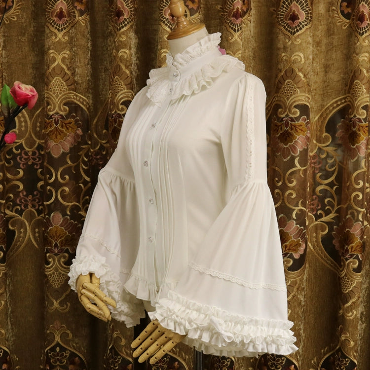 DMFS Lolita - Ever-Changing Enchantress - Classic Lolita Blouse, Tightening Hime Sleeve 44208:798646