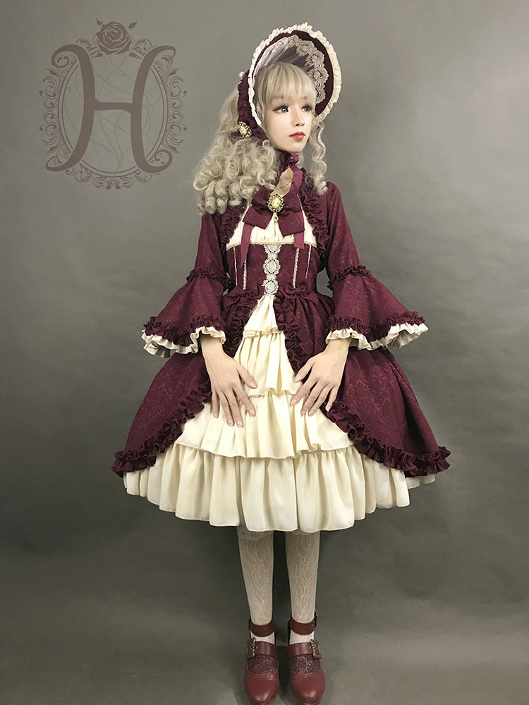 Henrietta - Victoria Doll - Vintage Lolita Dress Multicolor