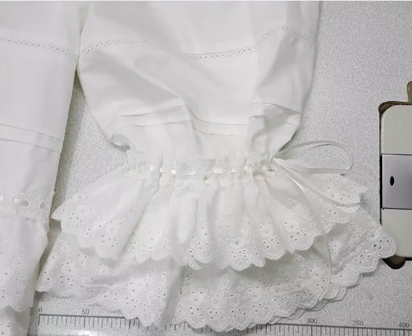 WangYan&Summer - Sweet Lolita Bloomers Drawstring Warm Leggings