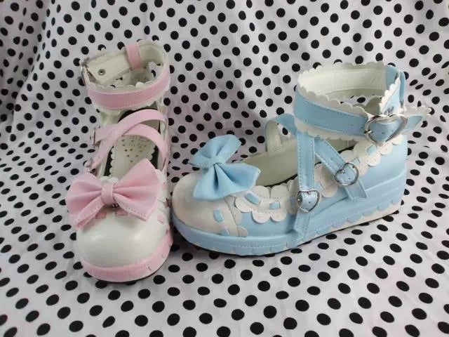 Antaina~Sweet Lolita Shoes Platform Shoes Multicolor 37996:578250