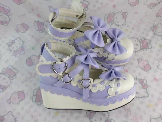 Antaina~Sweet Lolita Shoes Platform Shoes Multicolor 37996:578282