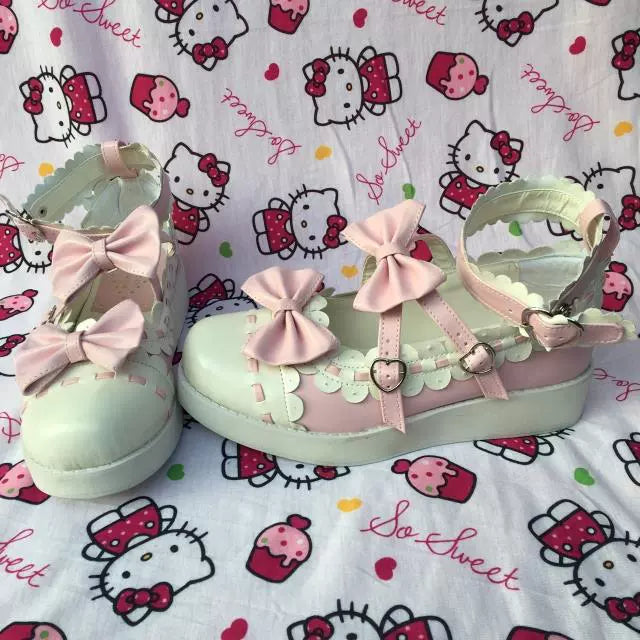 Antaina~Sweet Lolita Shoes Platform Shoes Multicolor 37996:578266