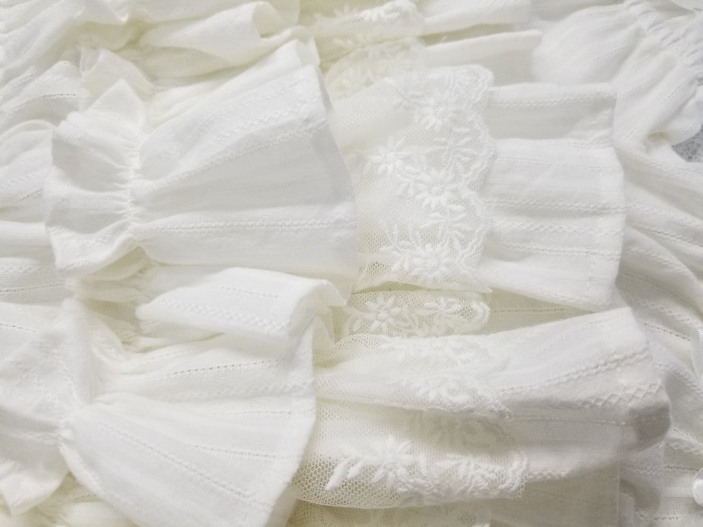 WangYan&Summer - Cotton Lolita Bloomers Tiered Pettipants