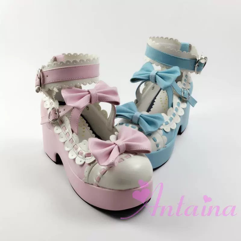 Antaina~Sweet Lolita Shoes Platform Shoes Multicolor 37996:578314