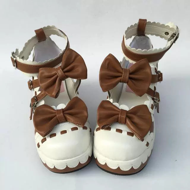 Antaina~Sweet Lolita Shoes Platform Shoes Multicolor 37996:578300