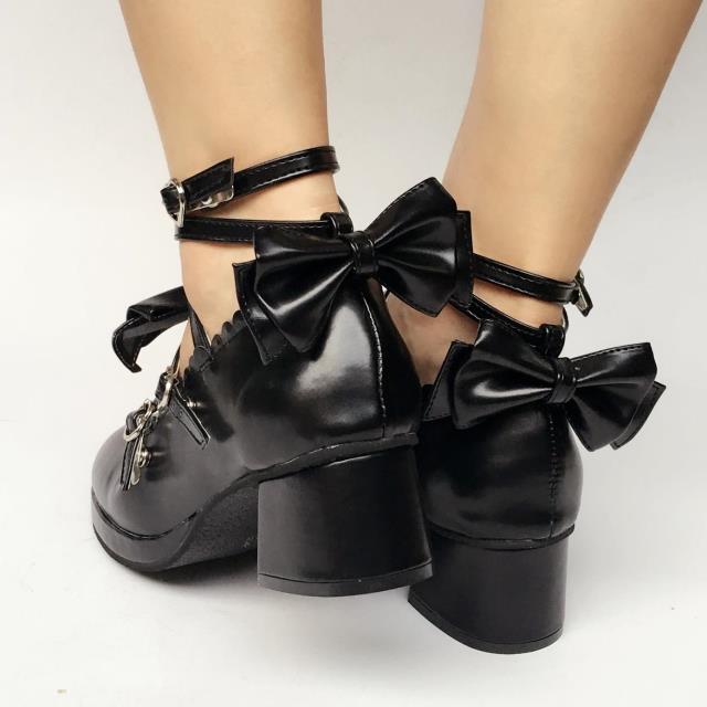 Antaina - Popular Japanese Lolita Bow Strap Multiple Colors