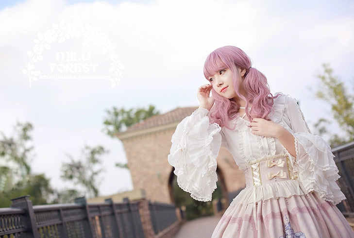 (BFM)Milu Forest~Sleeping Beauty~Elegant Lolita Headdress Adjustable Bow KC   