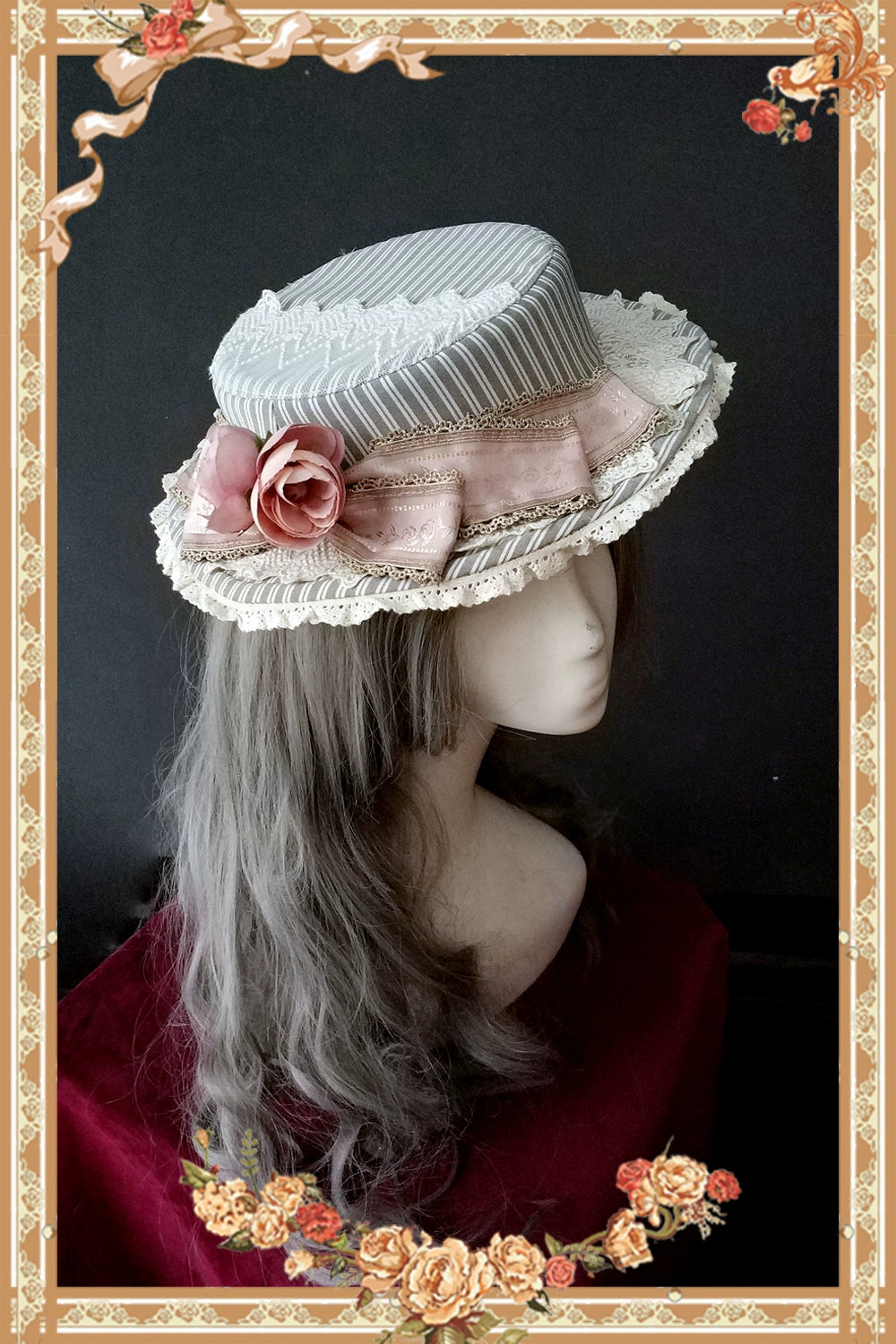 Infanta~Sweet Lolita Accessories Bonnet KC Socks Beret 37488:560986