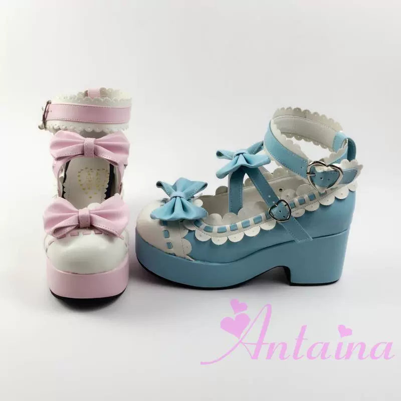 Antaina~Sweet Lolita Shoes Platform Shoes Multicolor 37996:578272