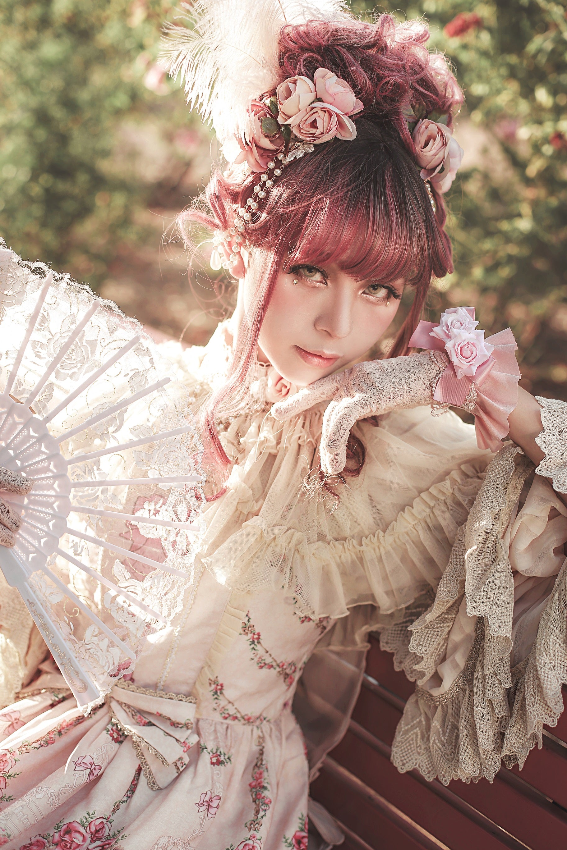 Infanta - Fairytale Town Prom - Printed Tea Party Classic Lolita JSK Suit 42794:754300