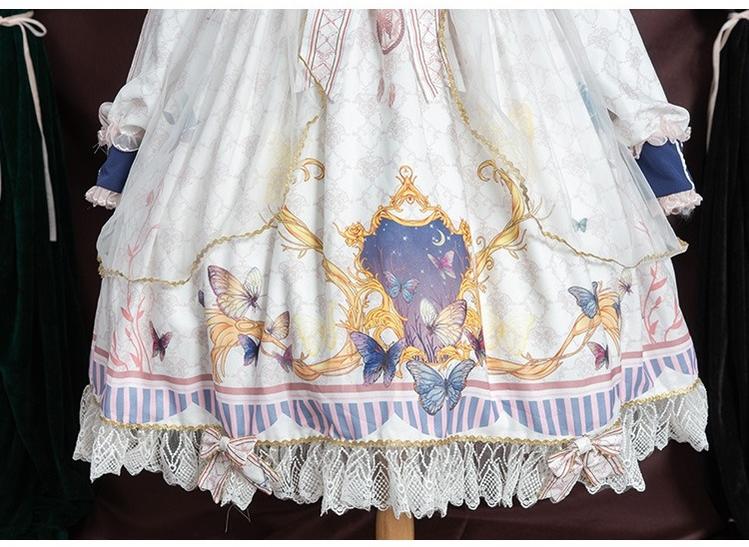OCELOT~Classic Lolita OP Sailor Collar Elegant Lolita Dress 40422:660934