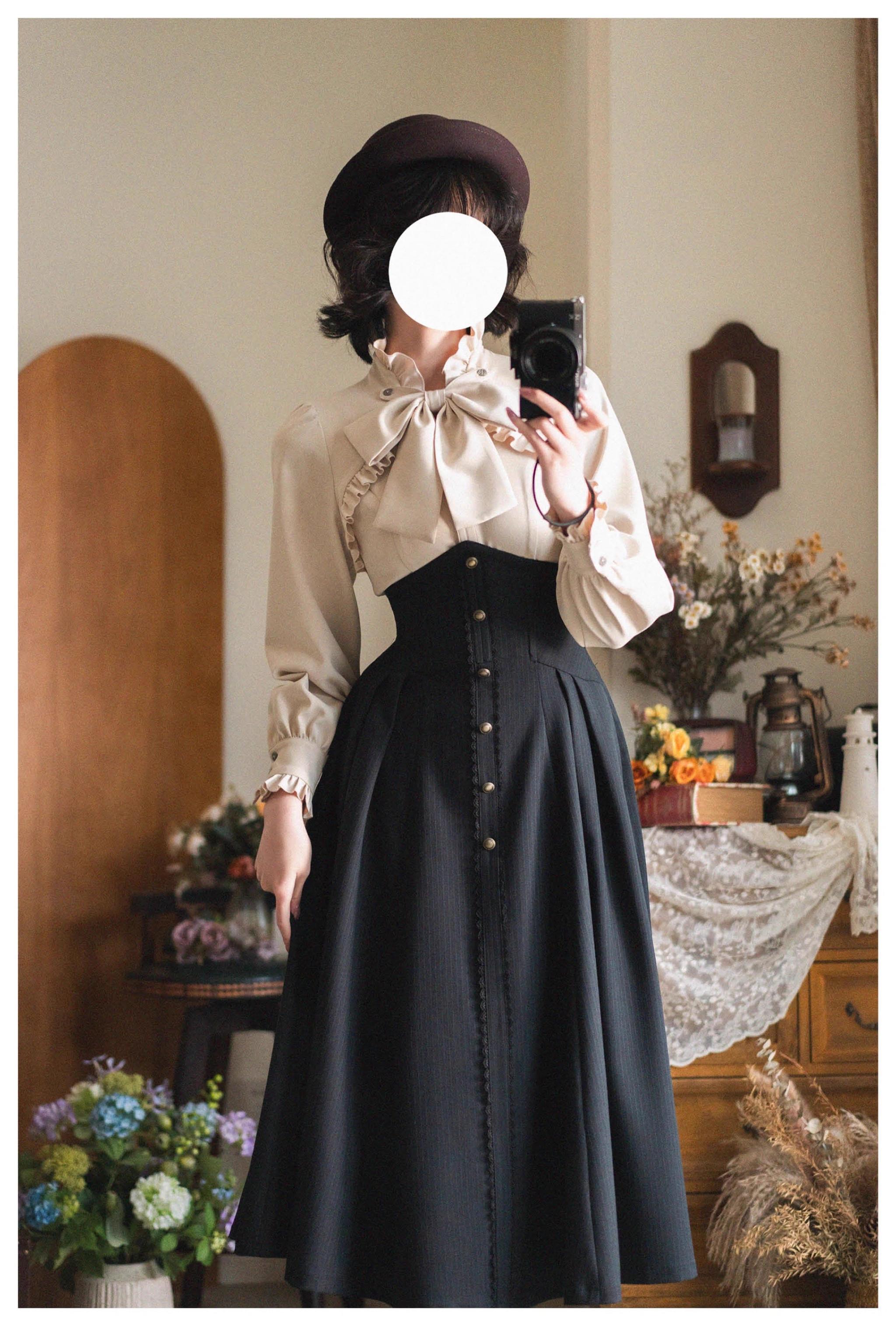 Forest Wardrobe - Forest Stationery - Classic Lolita SK Suit With Shirt And Coat