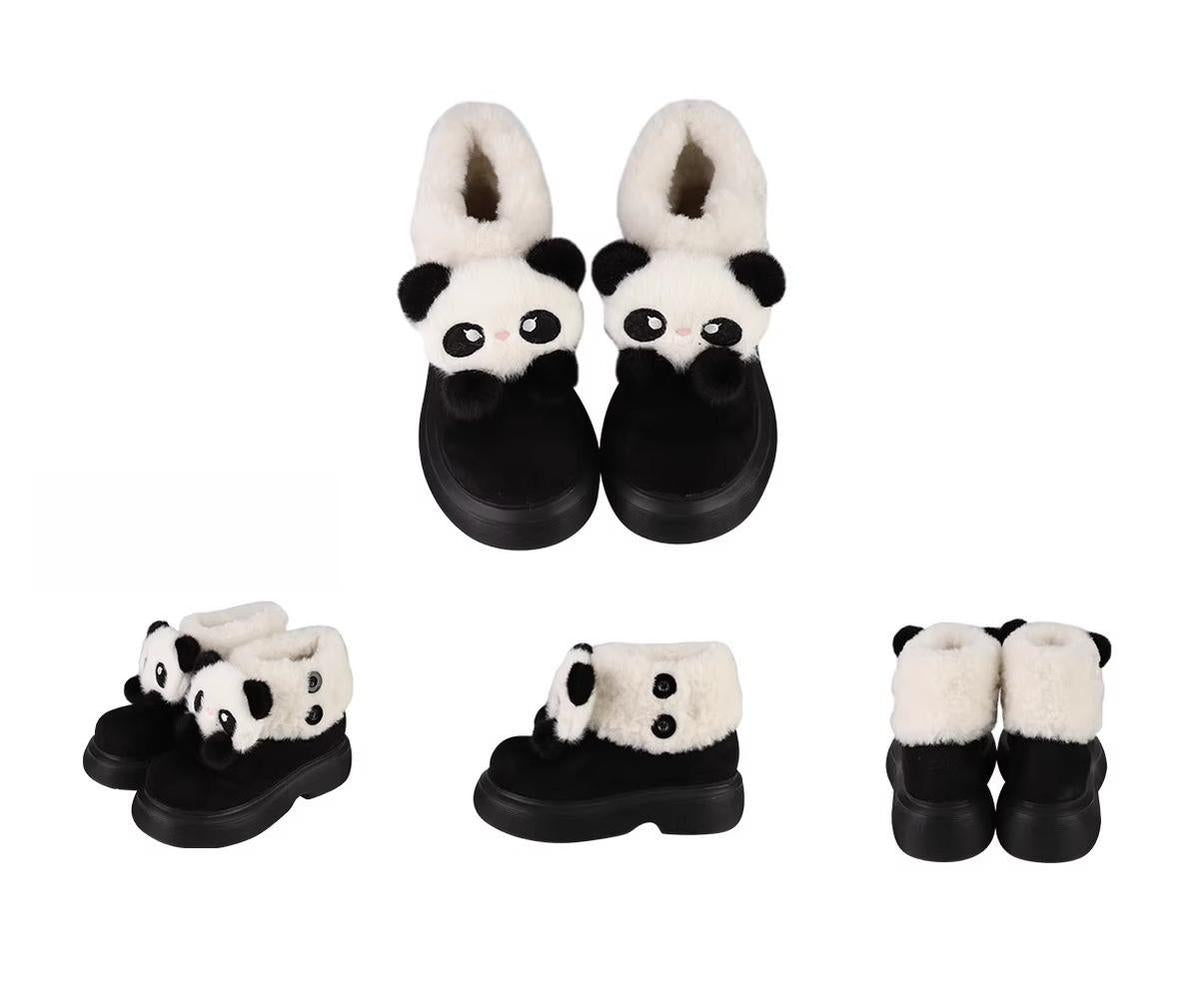 Sheep Puff - Fluffy Zoo - Fluffy Sweet Lolita Snow Boots, Animal Decorations (35 36 37 38 39 40) 44263:801810