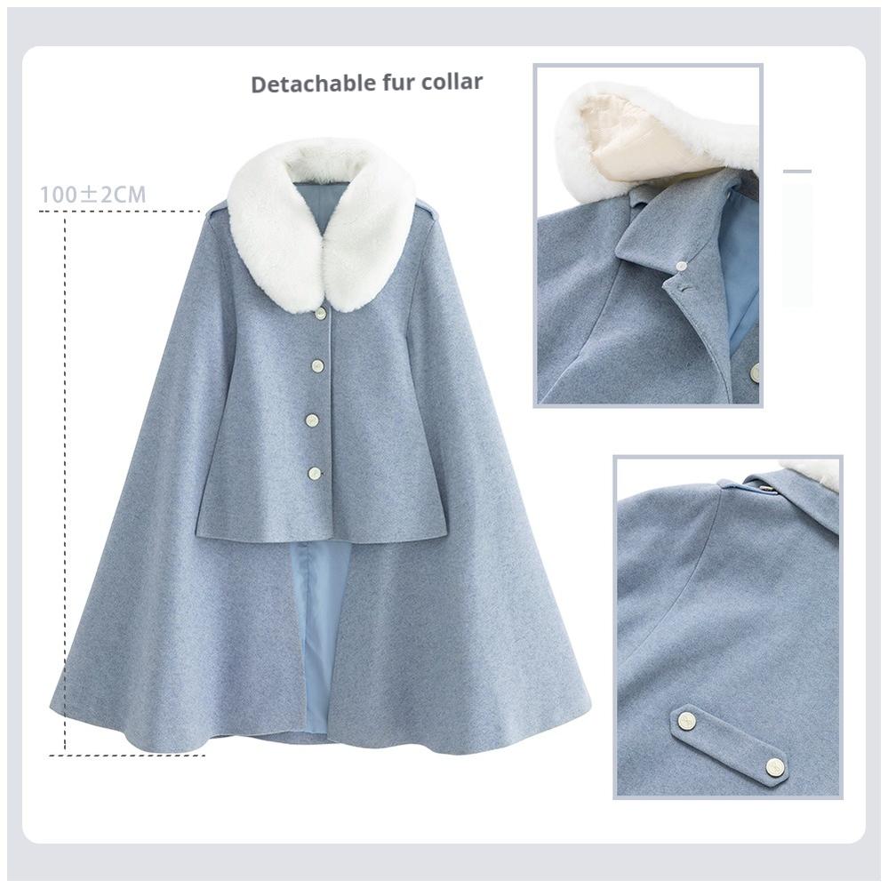 Polyhymnia~Miss Leisha~Classic Lolita Skirt Set Elegant Winter Cape 38694:596880