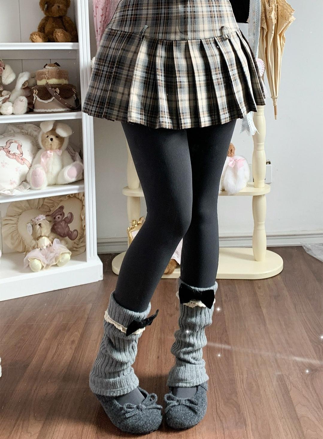 Daily Lolita Winter Fleece Lining Pantyhose