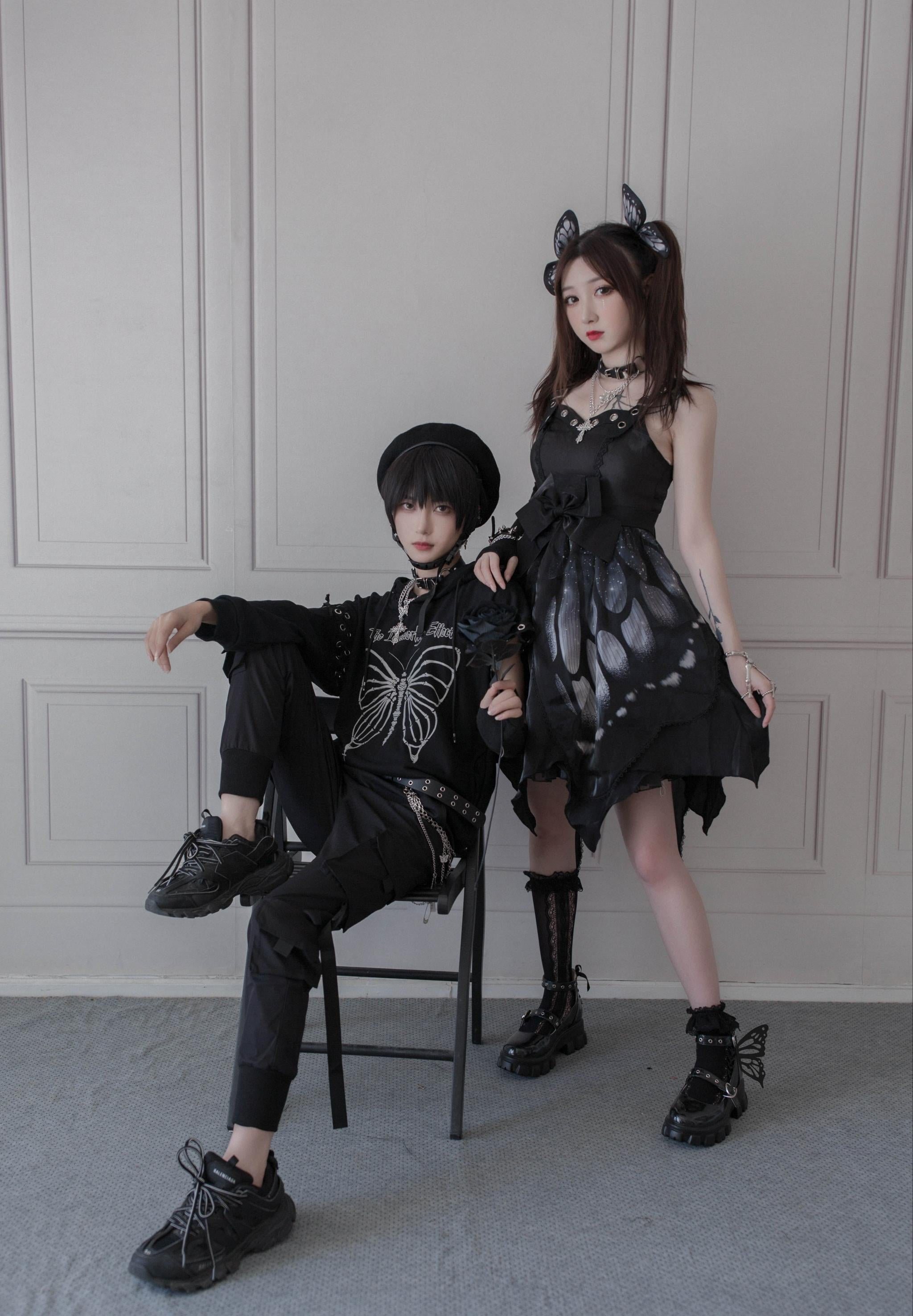Star Fantasy - Butterfly Effect Normal Waist JSK Punk Dress