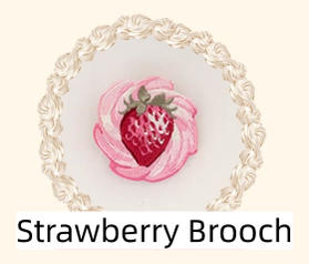 Bavarois Dessert Bunny - Sweet Lolita Strawberry Print JSK Dress 45546:855079
