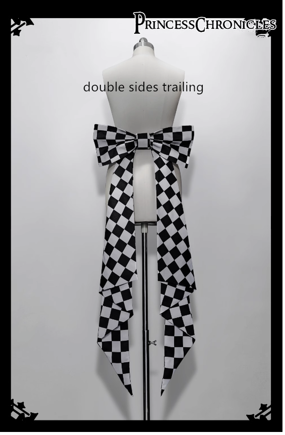 Princess Chronicles - Rabbit Theater Chessboard Lolita Prince Set S Double Side Trailing