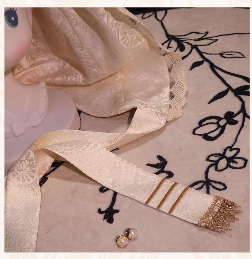 LizBird - Reincarnation of Time - Elegant Lolita OP Set with Waist-Cinching and A-Line Styles 42577:746119