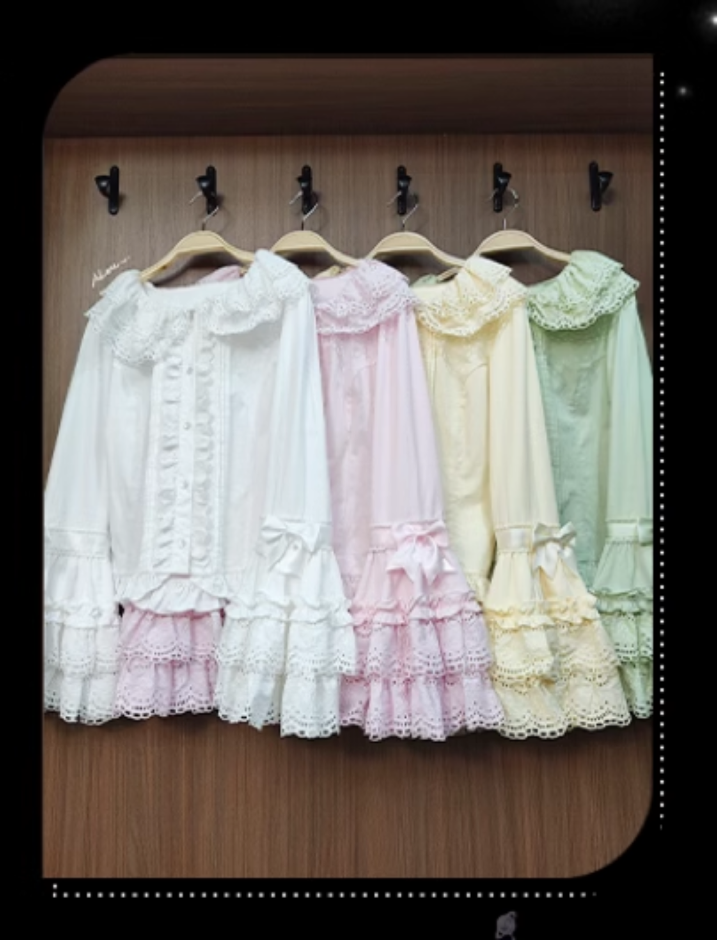 Plum Tree - Pure Love Language - Sweet Lolita Pearl JSK Princess Sleeves Blouse (L M S XL) 39084:615222