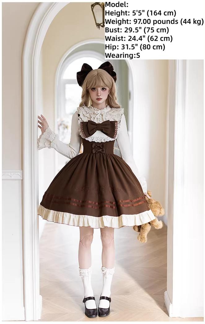 Oak Melody - Classic Lolita JSK, Bust Supporting Dress