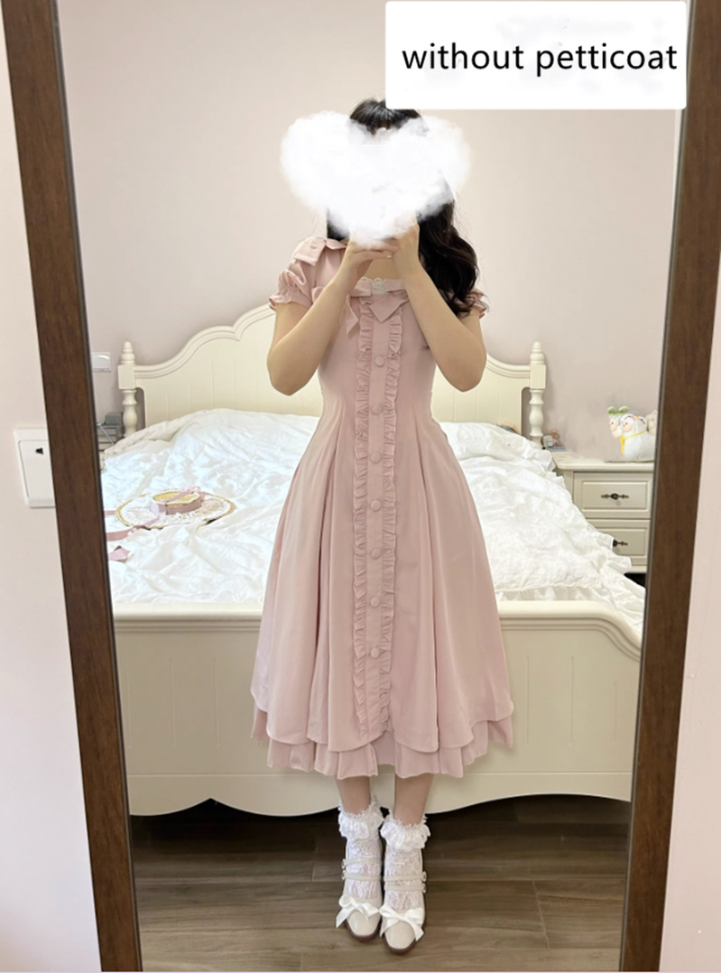 (Buyforme)Sweet Wood~Long Vesion Elegant and Vintage Lolita OP 17690:250324