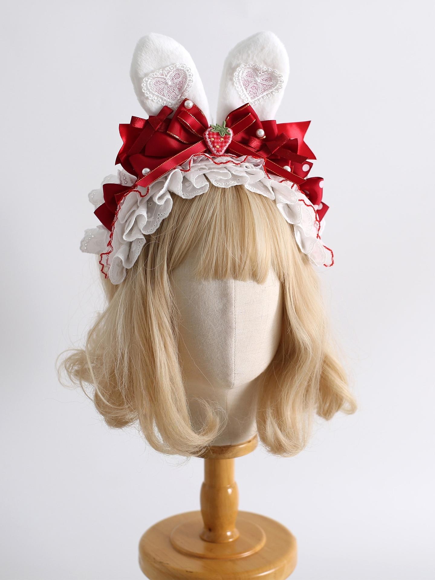 Xiaogui - Sweet Lolita Headdress, Shapeable Bunny Ear 44179:797869
