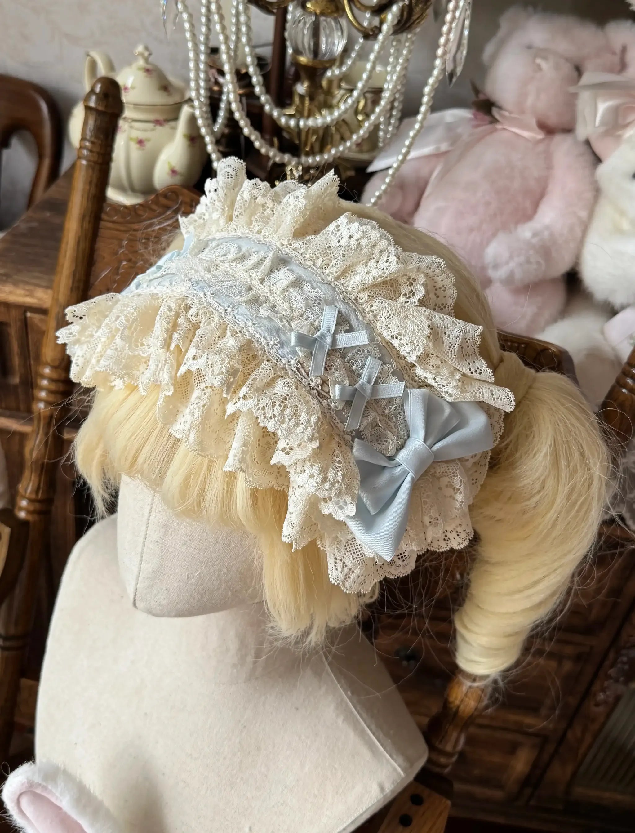 Picnic Bunny - Cotton Daily Doll-like Lolita OP Dress, Bunny Print 45670:858005