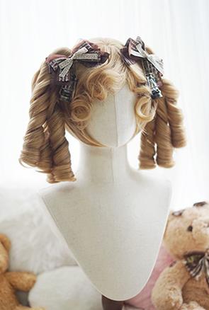 Imperial Tea~Daily Lolita Wigs Roman Roll Wig   