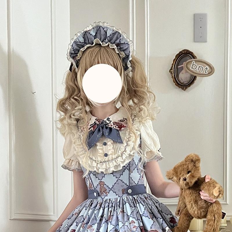 Spireme Cat - Hazelnut Bear - Hazelnut Pendant Kawaii Lolita KC & Ruffled BNT