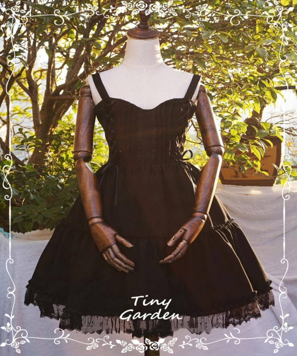 Tiny garden - Garden Waltz 1.0 Burgundy Autumn Winter Lolita JSK