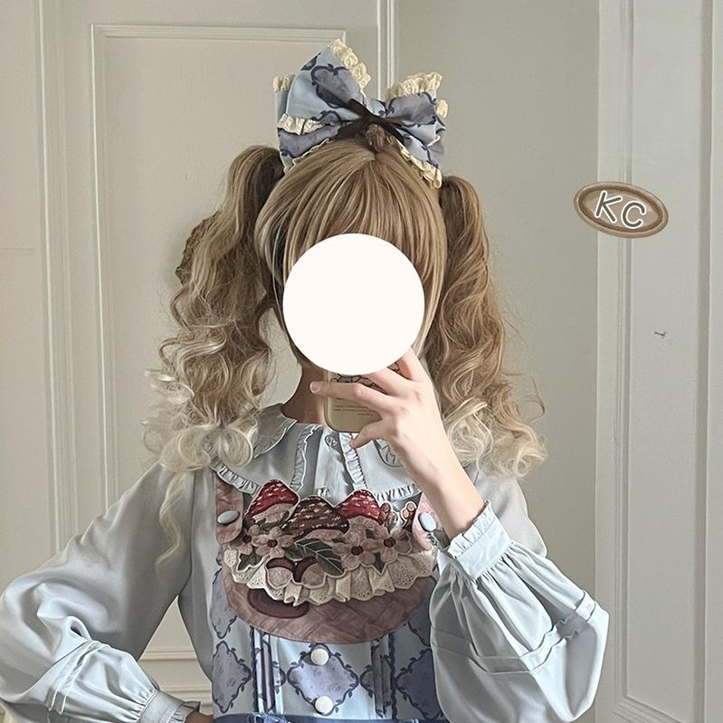 Spireme Cat - Hazelnut Bear - Hazelnut Pendant Kawaii Lolita KC & Ruffled BNT